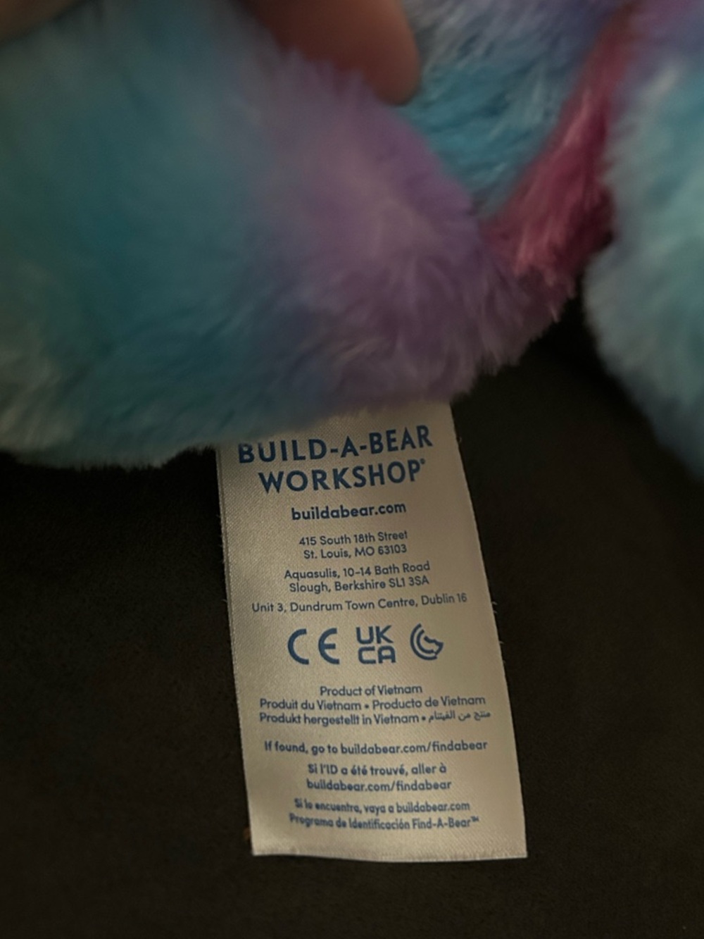 Build-A-Bear Wolf - Picture 3 of 5